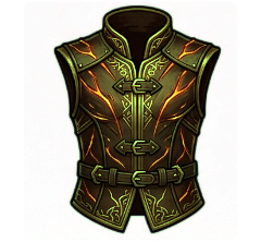 Tier 8 leather chest