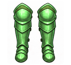 Iron Bark Greaves (Tier 1)